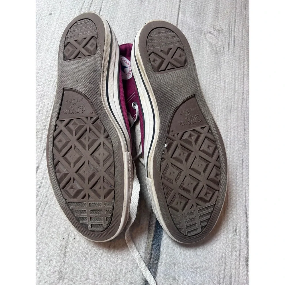 Converse Chuck Taylor All Star High Top Mens‎ 9 Womens 11 Maroon Retro Skater - Picture 5 of 8